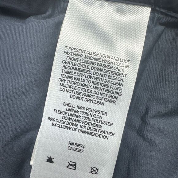 Mountain Hardwear Puffer Jacket Womens M Blue Stretchdown‎ Quilted Coat Winter - Picture 9 of 9